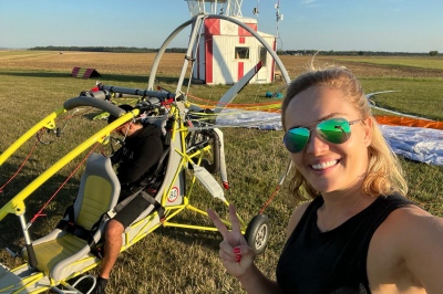 Paragliding Chorche - Taťána Kuchařová